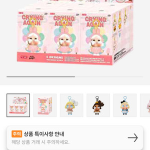 팝마트 정품 크라이베이비 어게인 6개입 홀박스 새상품