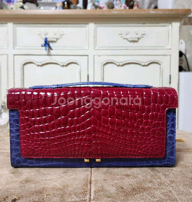 헹롱악어 클러치.토드백(크리스탈렌구매)--0