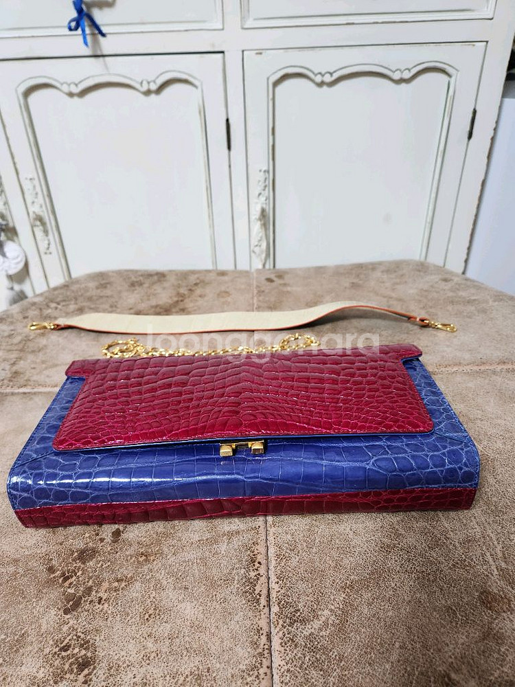 헹롱악어 클러치.토드백(크리스탈렌구매)--2