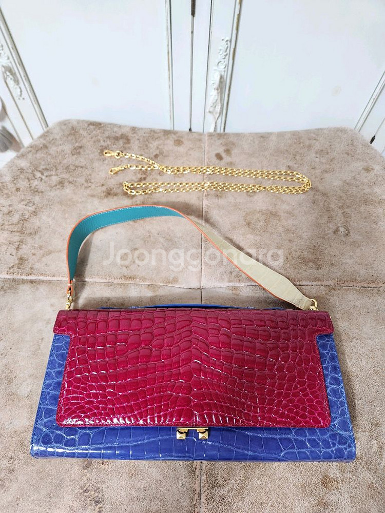 헹롱악어 클러치.토드백(크리스탈렌구매)--5