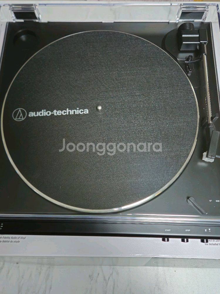 거의 새것) 오디오테크니카 턴테이블 AT-LP60X 블--1