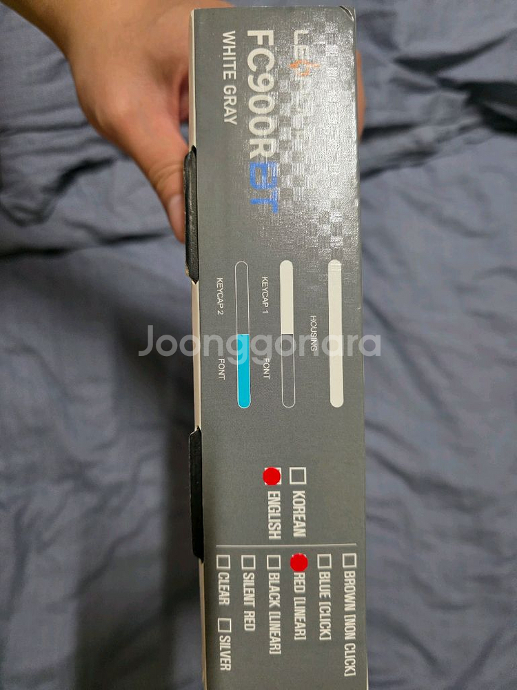 레오폴드 FC900RBT 적축 블루투스 키보드--2