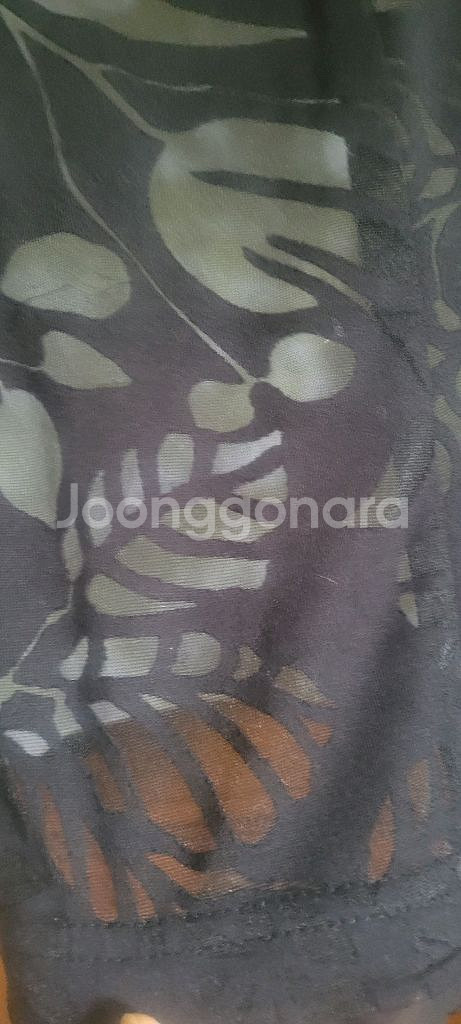 블랙 레이스 비즈 장식 민소매 블라우스--2