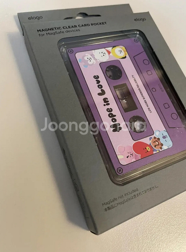라인프렌즈 BT21 홉인럽 엘라고 맥세이프 카드포켓--0