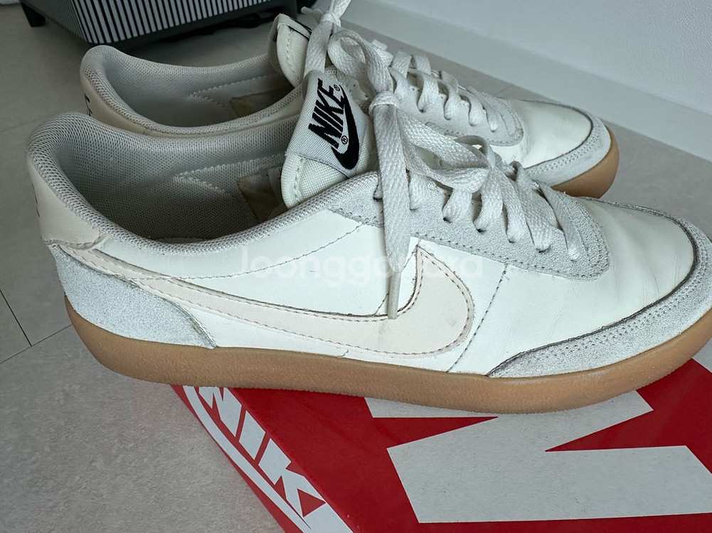 나이키 킬샷2 래더 흰색(세일/검)265--6