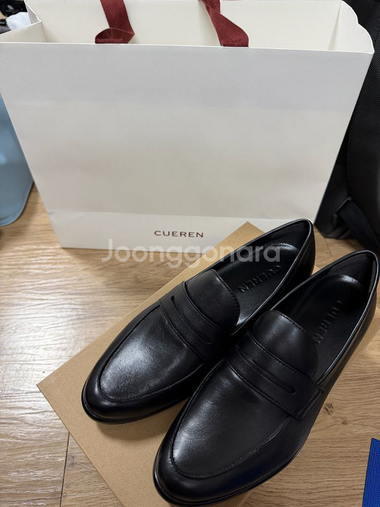 쿠에른 런던09 블랙 램스킨--0