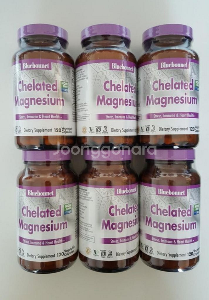 [택포] 블루보넷 마그네슘 2통 240정--2