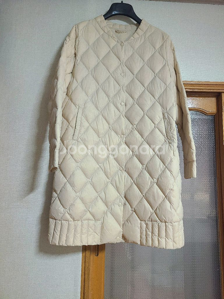 구스 경량롱패딩 코트 실측 상태굿 가성비--0