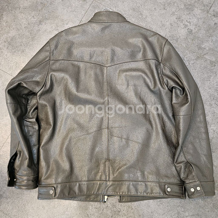 Rothschild 양가죽 레더 자켓 100 다크브라운--4