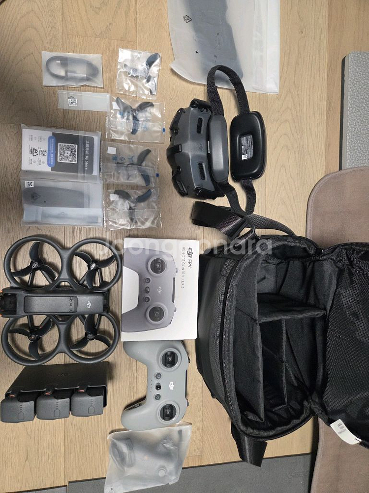 DJI 아바타2 드론 플라이모어패키지+조종기3 판매--0