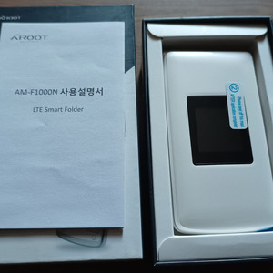 새제품 미사용 에이루트 폴더. aroot-f1000n