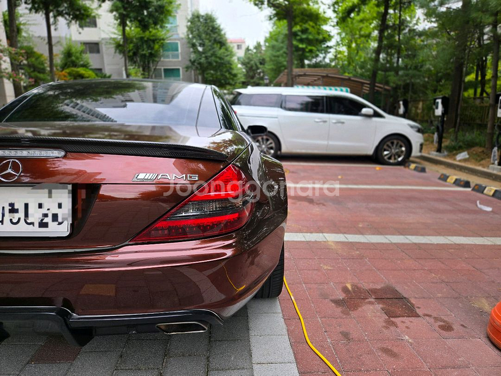 S65 블랙시리즈 풀튜닝한 SL500컨버터블 팝니다--5