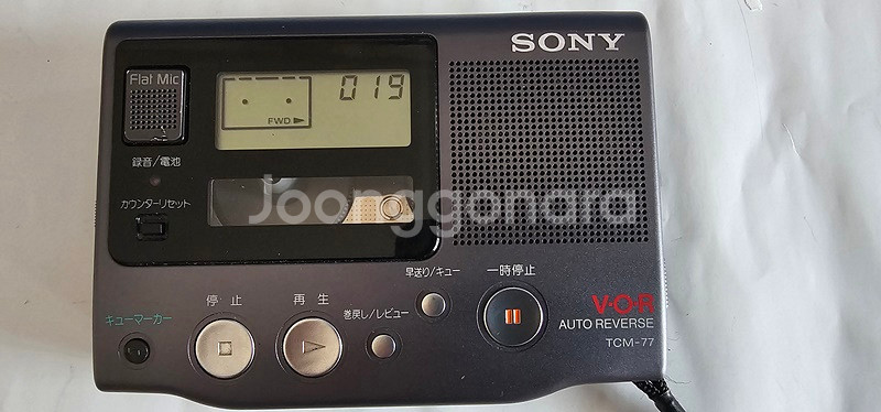 SONY TCM-77 워크맨 작동품--0