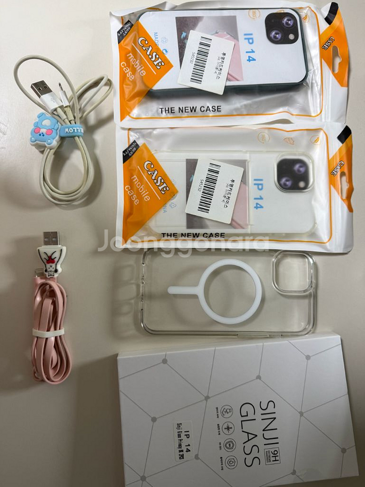 아이폰 14 퍼플 256GB 미사용 리퍼폰--1