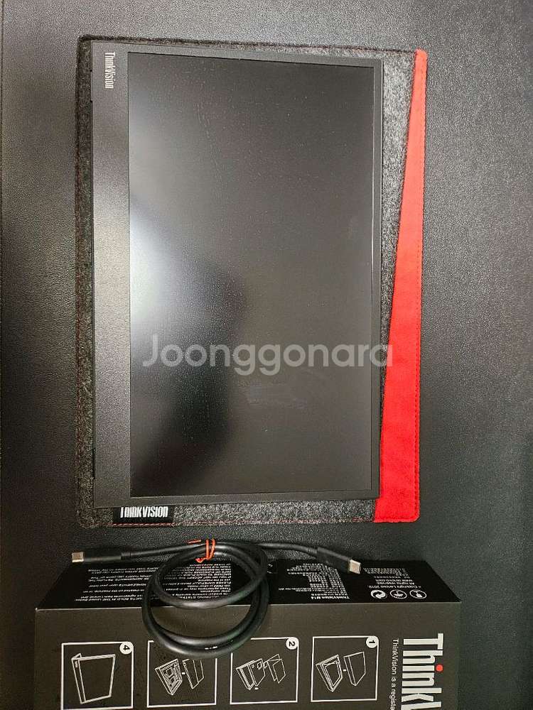 Lenovo ThinkVision M14 휴대용 모니터--1