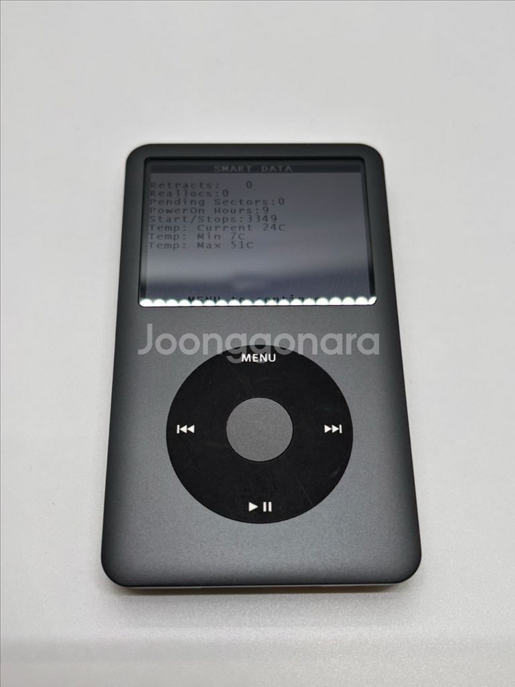 아이팟 클래식 160g 스페이스 그레이--1