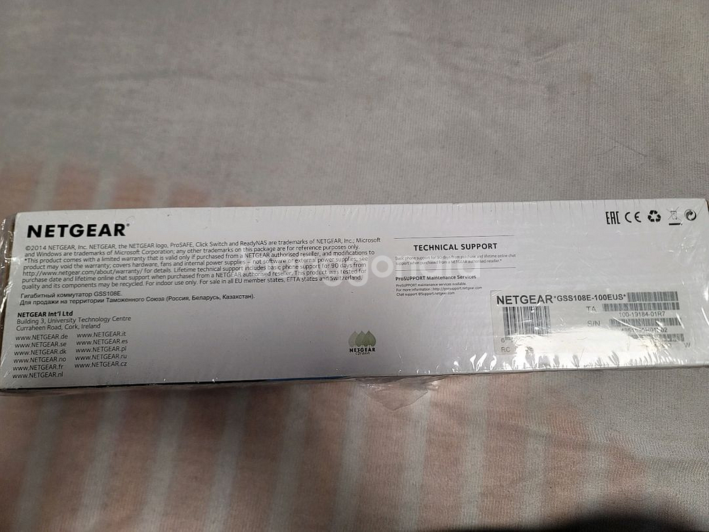 넷기어 8포트(GSS108E) 기가비트 스위치 미개봉--1