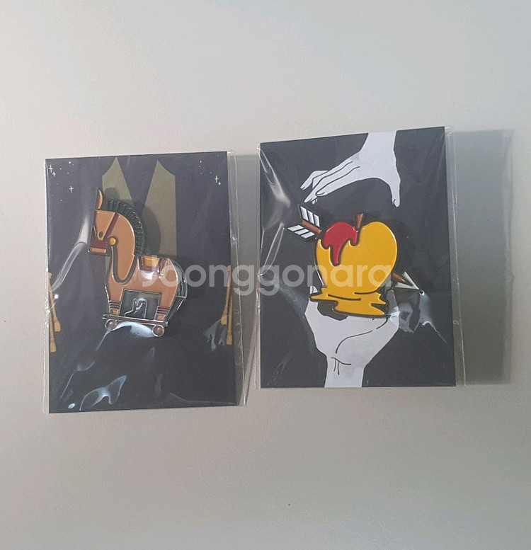잠뜰 픽셀리 블라인드 뱃지 황금사과 트로이 목마 일괄--0