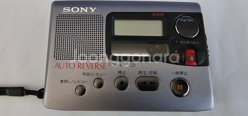 SONY TCM-80 워크맨 작동품--0