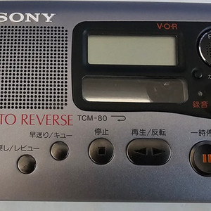 SONY TCM-80 워크맨 작동품