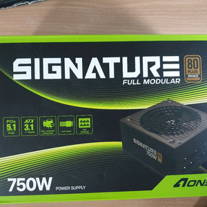 AONE 시그니처 750W 파워 서플라이 ATX3.1