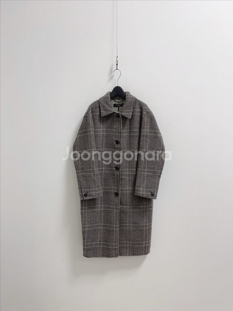 랙앤본 울 캐시미어 블렌디드 코쿤 코트--0