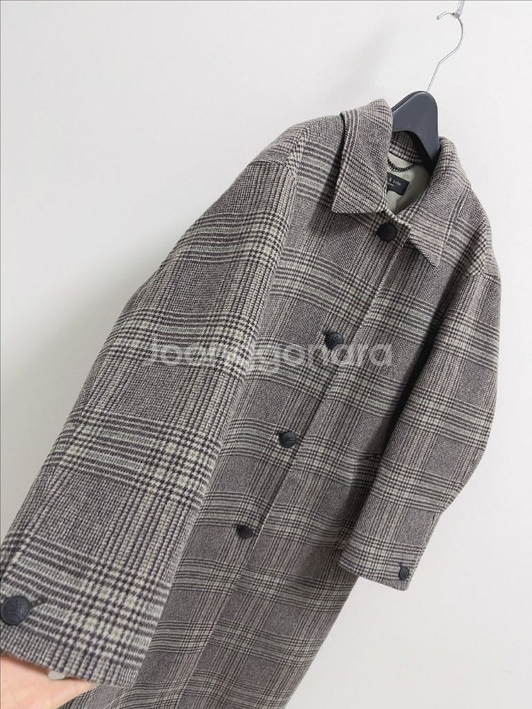 랙앤본 울 캐시미어 블렌디드 코쿤 코트--2