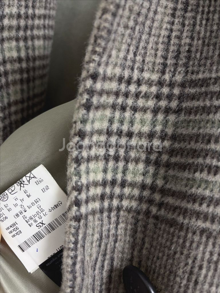 랙앤본 울 캐시미어 블렌디드 코쿤 코트--6