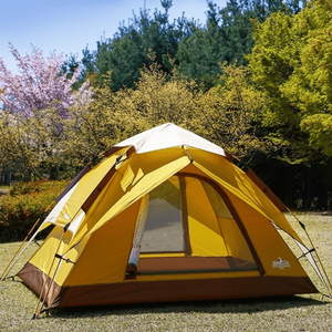 알파인클럽 원터치 자동 텐트 루나 4인용 거의 새제품