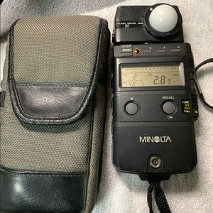 미놀타 플래시 미터 IV 노출계 + 케이스