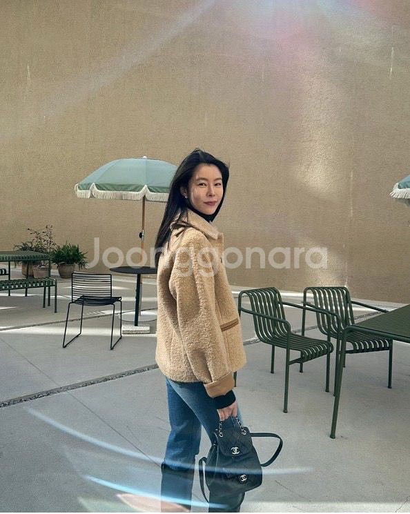 한스스타일 부클 알파카 자켓--0