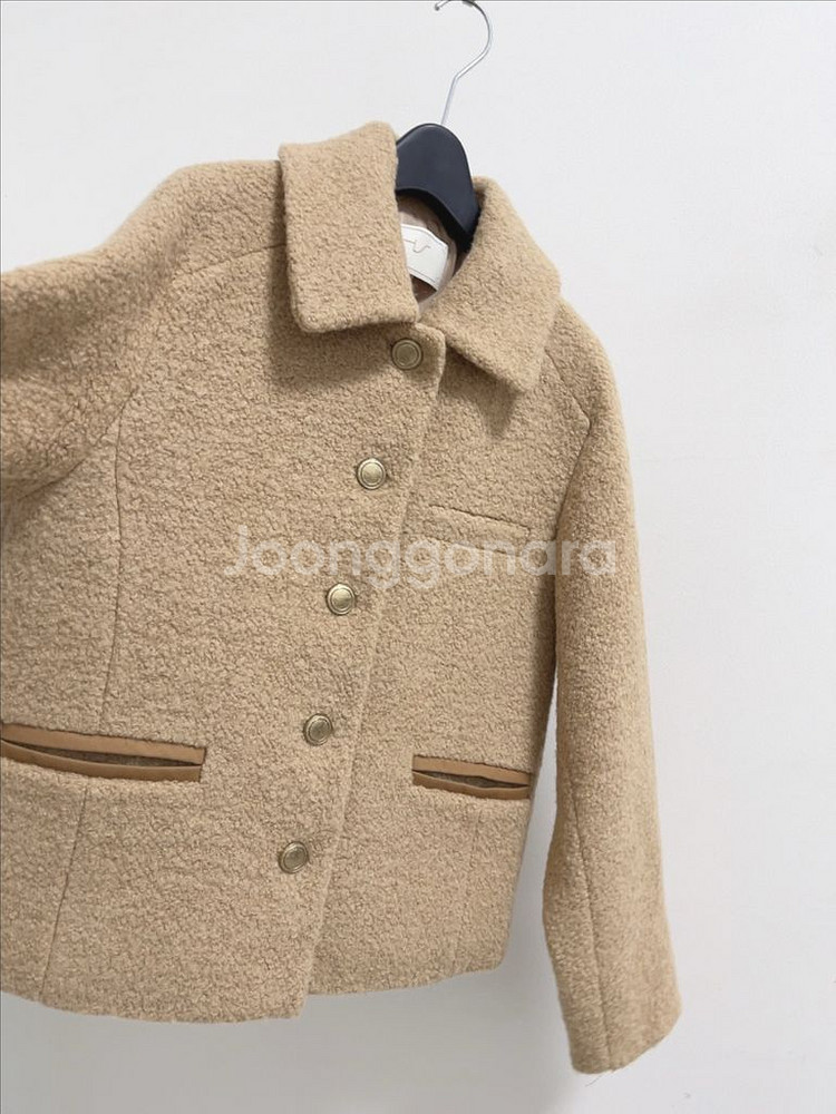 한스스타일 부클 알파카 자켓--4