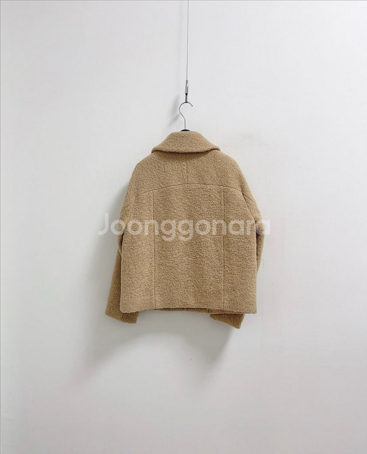 한스스타일 부클 알파카 자켓--8