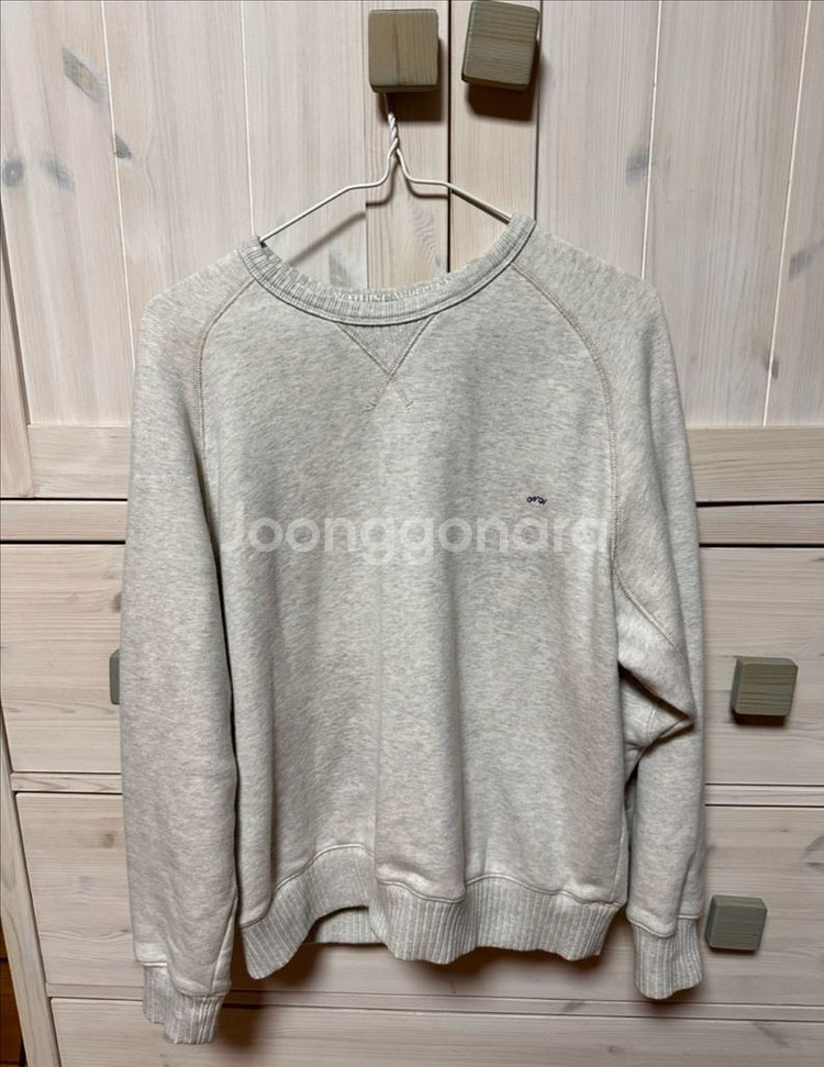 낫띵리튼 스웻셔츠 Vintage cotton sweat--1