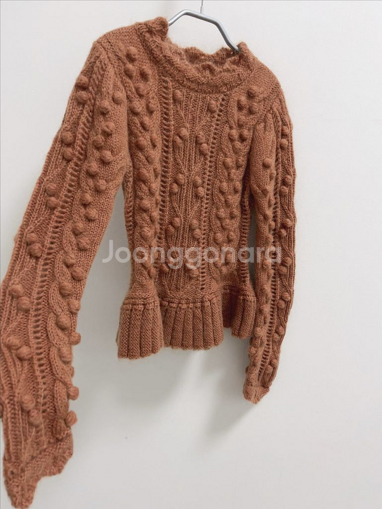 페이우 폼폼 울 앙고라 니트--4