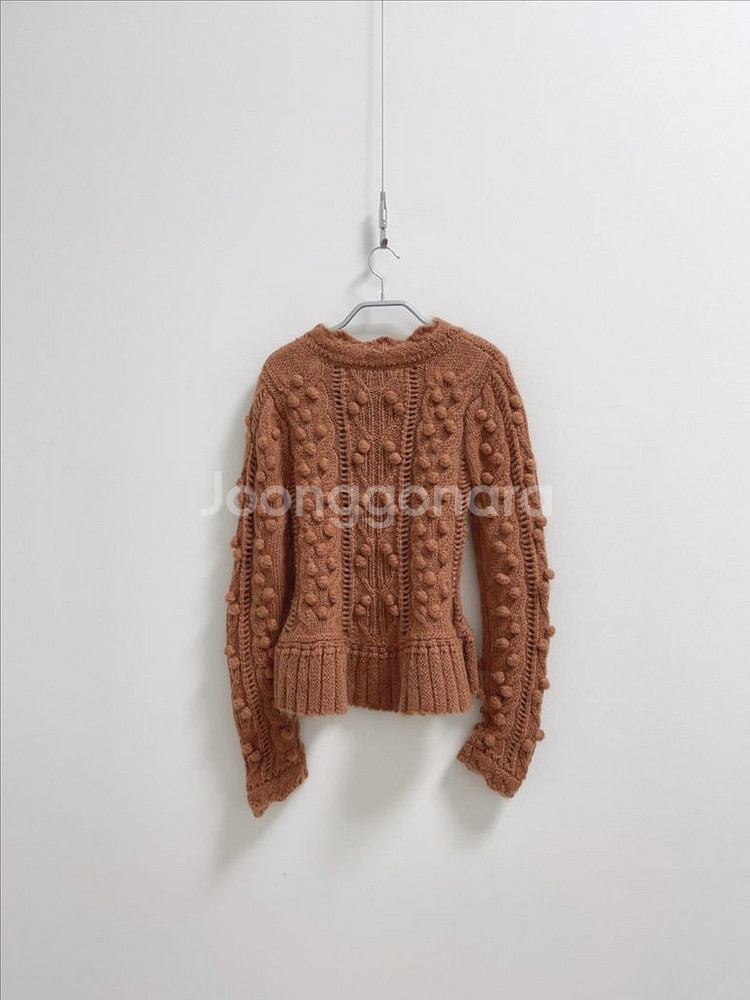 페이우 폼폼 울 앙고라 니트--8