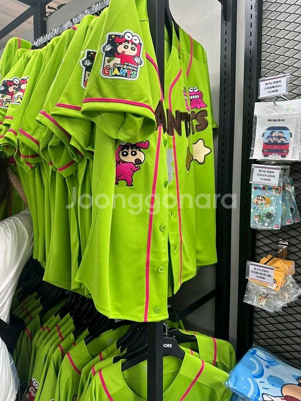 롯데 짱구 초코비유니폼 95 105 세트 새거 일괄--0