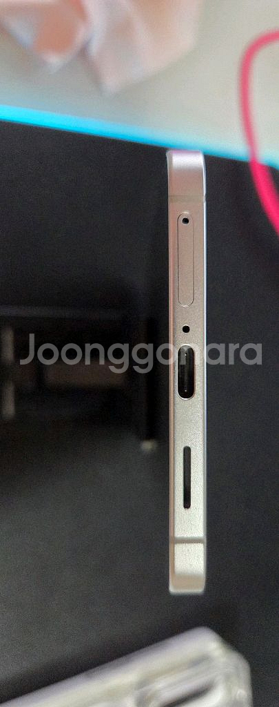 삼성 갤럭시 S25엣지 실버 512gb 자급제 풀박--5