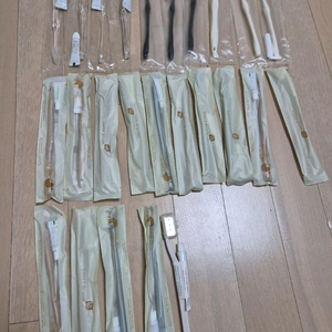 (새제품)일회용 칫솔 세트 25개 일괄
