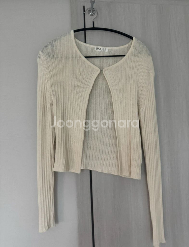베뉴엣 Via cardigan (cream beige)--1