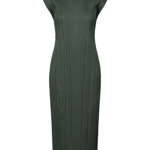 플리츠플리즈 23.7월 먼슬리 원피스 다크그린 2사이즈