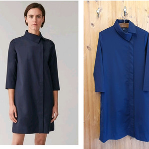 (새상품)55.COS 카라 원피스