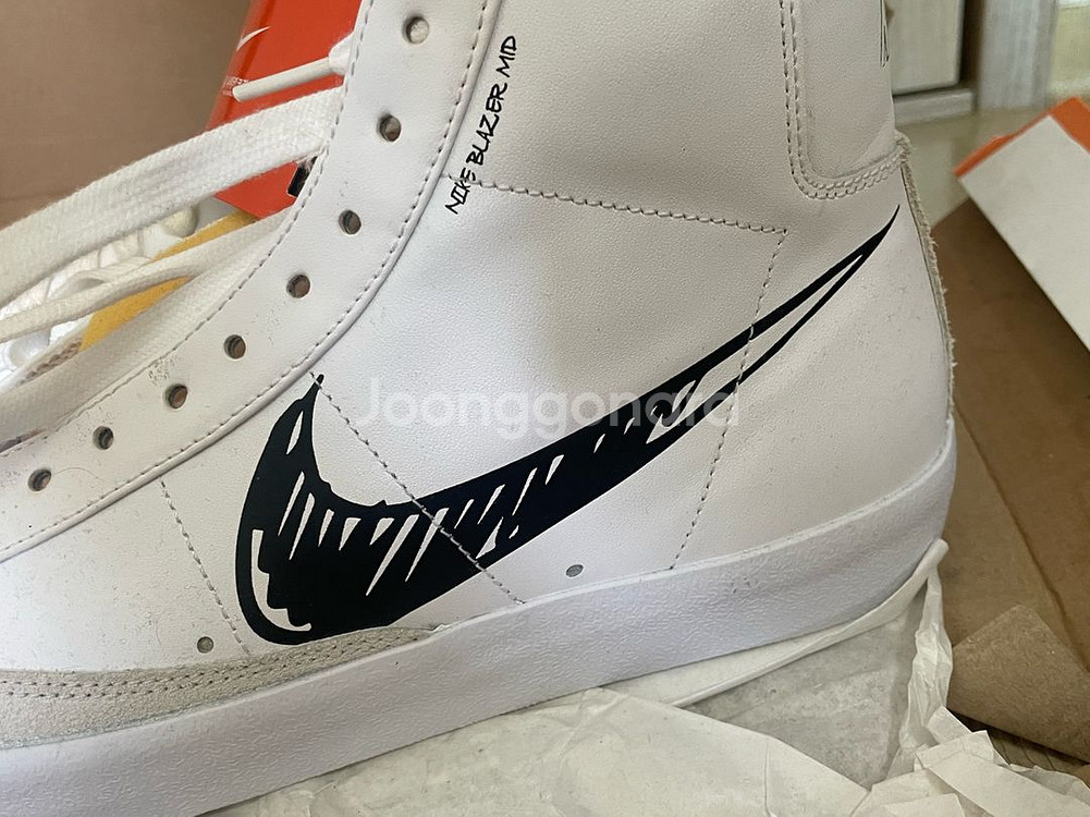 택O 나이키 블레이저 미드 77 스케치 남성용 265--3