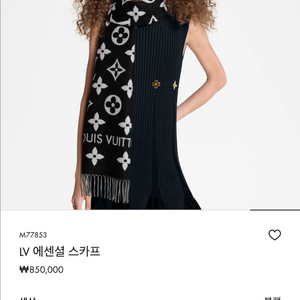 루이비통 LV 에센셜 스카프