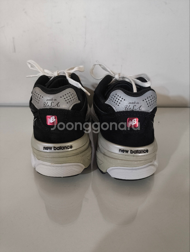 230mm 뉴발란스 990 usa 블랙 운동화--7