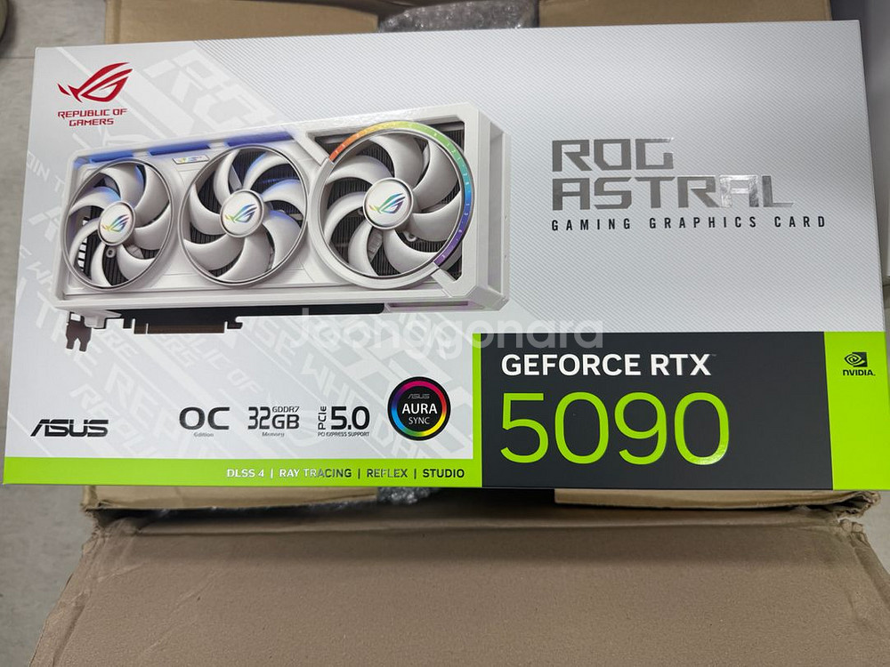 5090 아스트랄 화이트 새제품 팝니다--0