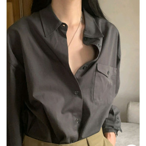 메이비베이비 디어리스트 라리오 남방 먹색