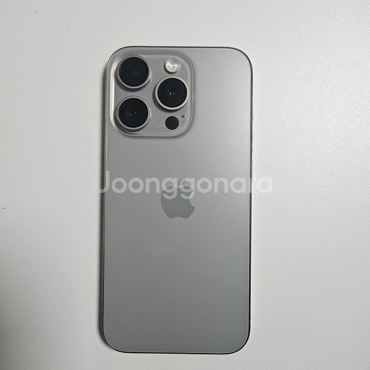 아이폰15프로 128GB 내추럴티타늄 에케플--0