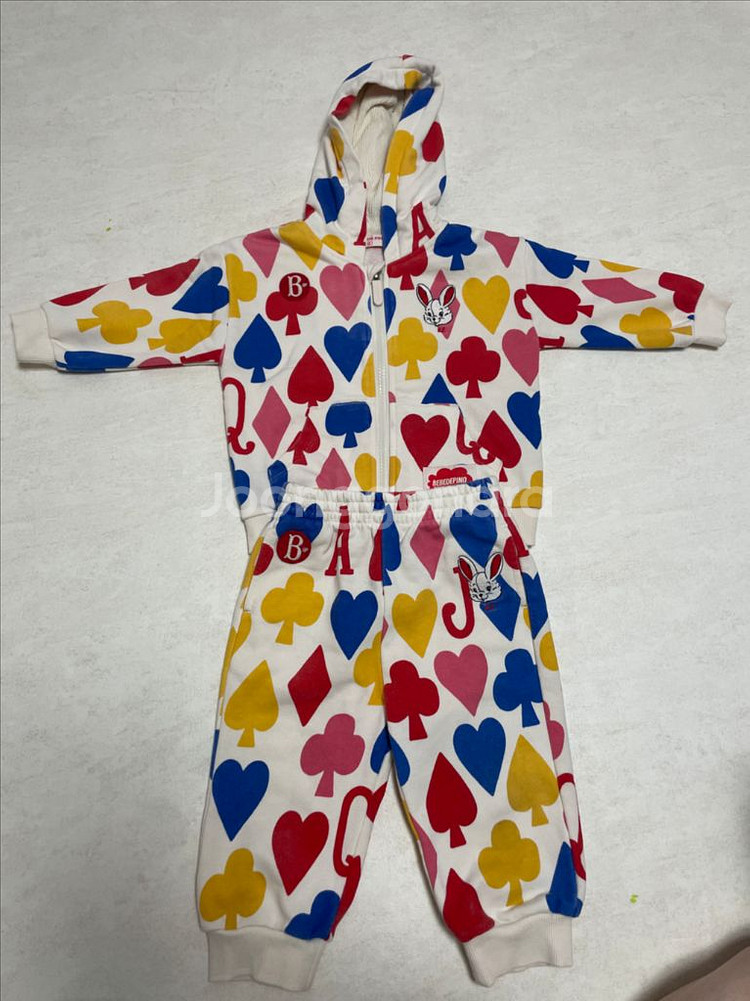 베베드피노 후드집업 상하복 90사이즈 일괄--0