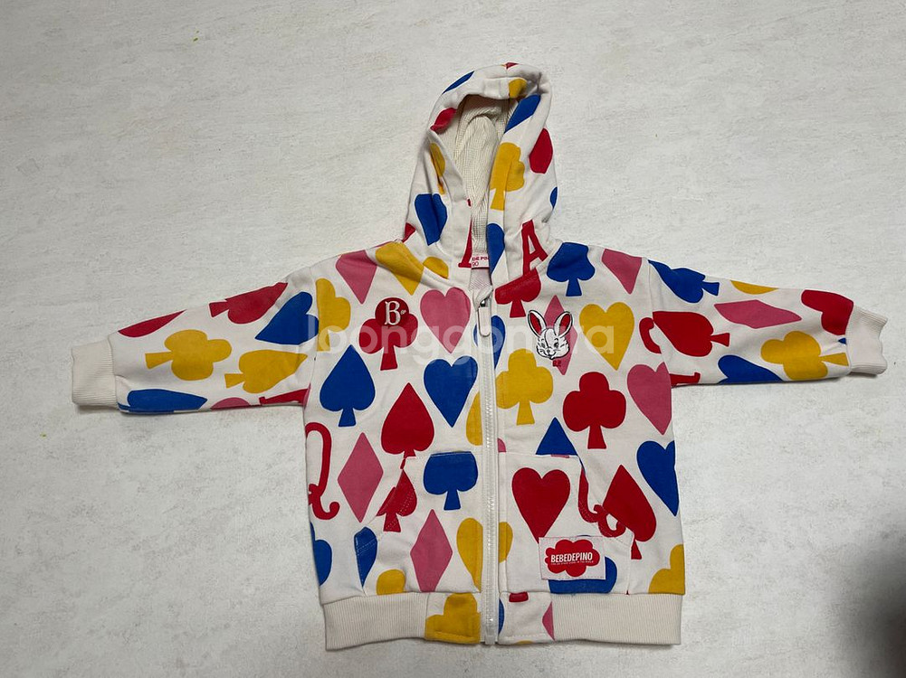 베베드피노 후드집업 상하복 90사이즈 일괄--1